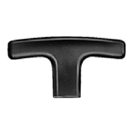 J.W. Winco 563-55-1/4X20 Technopolymer T-Handle Tapped mm Diameter 55mm Length 1/4-20 563-55-1/4X20